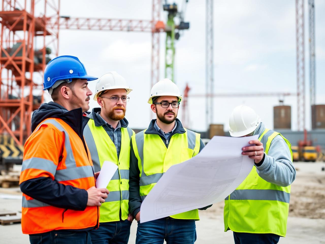 Our team on site